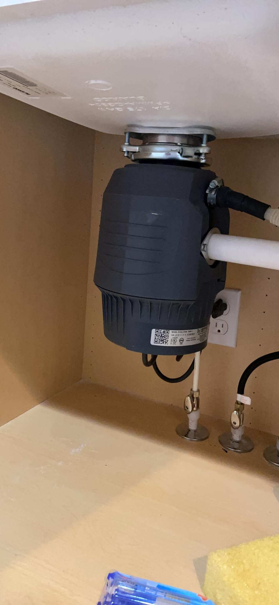 InSinkErator EVOLUTION 0.75HP 3/4 HP, Advanced Series EZ Connect Continuous Feed Food Waste Garbage Disposal, Gray customer photo 2