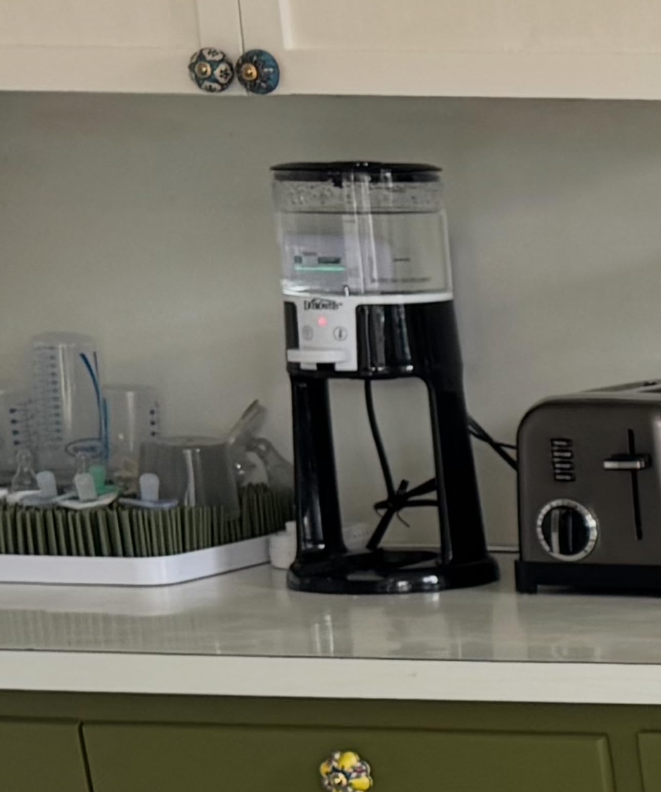Dr. Brown's Insta-Prep Warm Water Dispenser with Glass Tank, Black customer photo 1