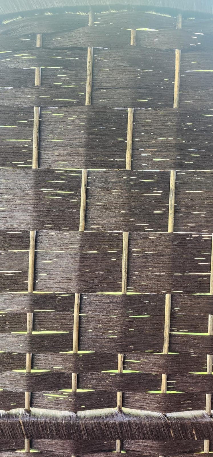 HALLYBEE Room Divider Panel,8 Panel Partition Room Dividers, Dark Mocha customer photo 1