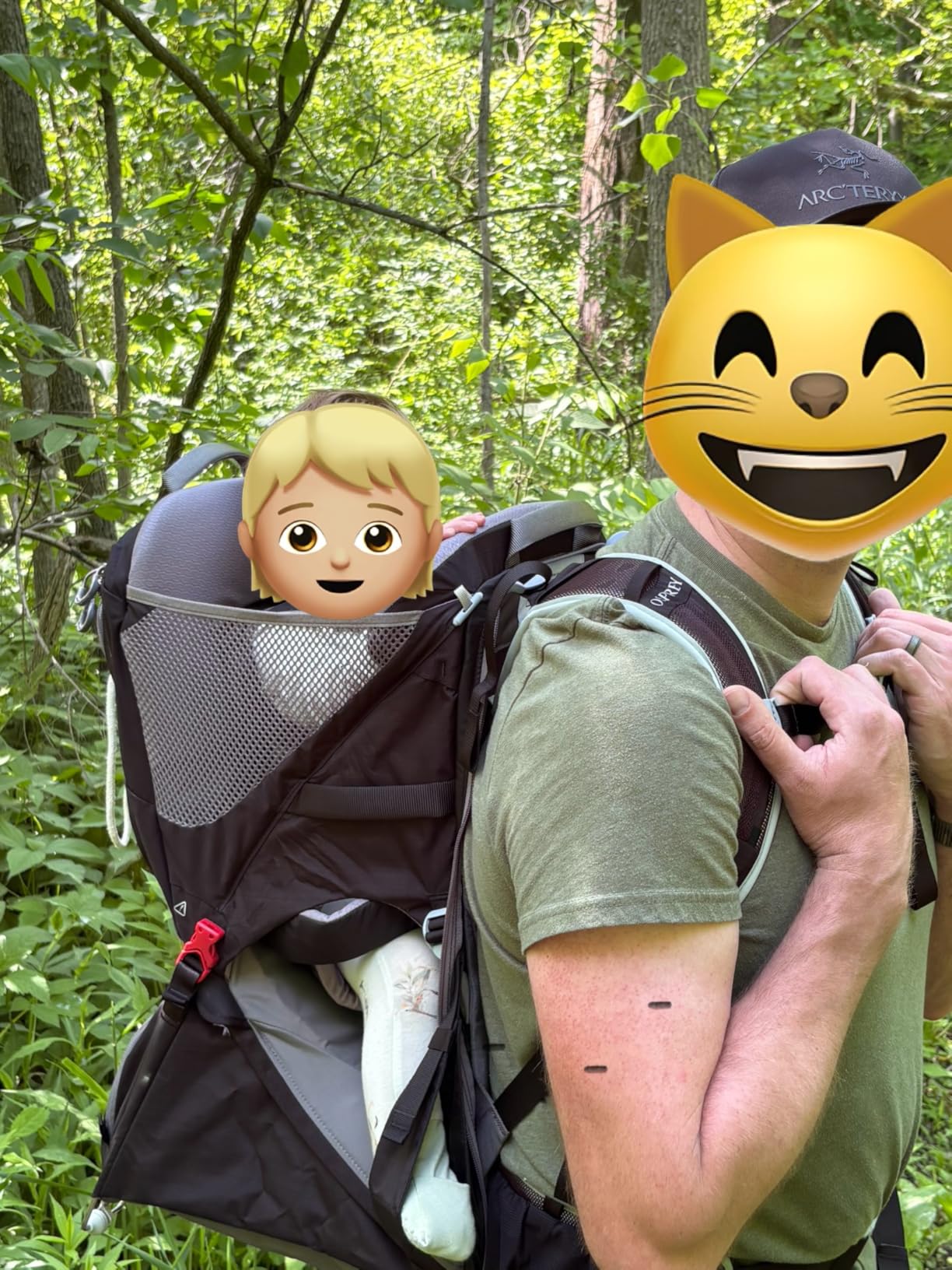 Osprey Poco LT Lightweight Child Carrier Backpack - Compact, Travel-Ready Kid Carrier with Sunshade and Adjustable Fit - Lightweight, Comfortable Hiking Carrier for Toddlers customer photo 1