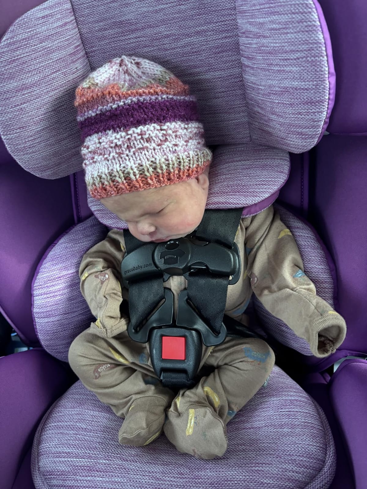 Graco Slimfit 3-in-1 Convertible Car Seat, Slim Car Seat with Space-Saving Design, Highback Booster Seat with 10-Position Headrest, Rear Facing and Forward Facing Carseat, Jarret customer photo 1