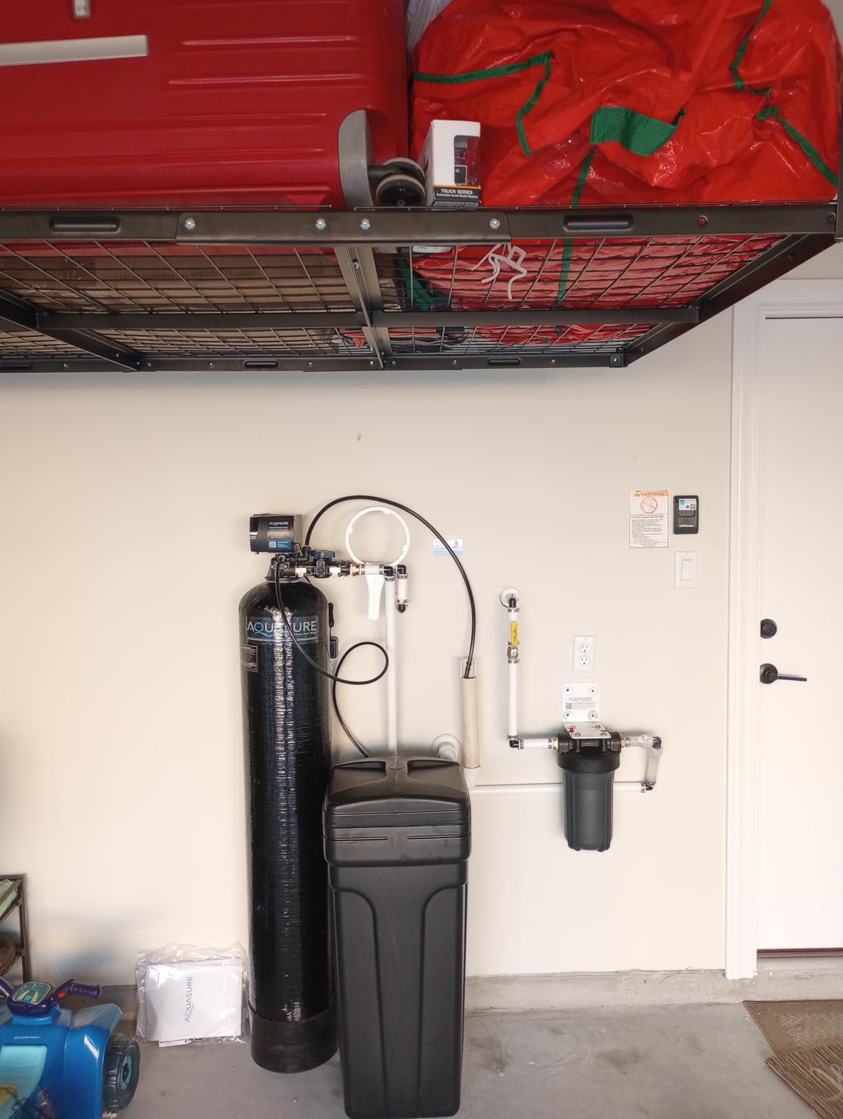 Aquasure Harmony Series 70,000 Grains Whole House Water Softener with Automatic Digital Metered Control Head | Fine Mesh Resin for Iron Removal, Reduces Hardness & Improves Water | for 4-6 bathrooms customer photo 1