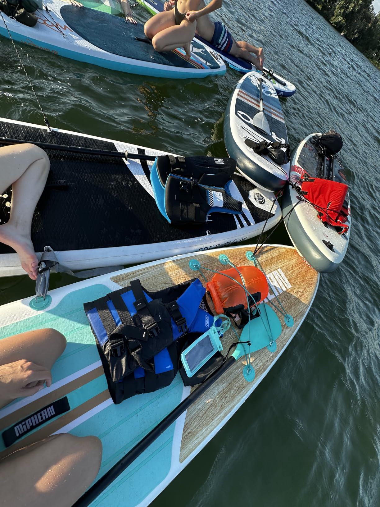 Niphean Inflatable Paddle Board with Accessories 10'6''/12'6'' Stable SUP customer photo 1