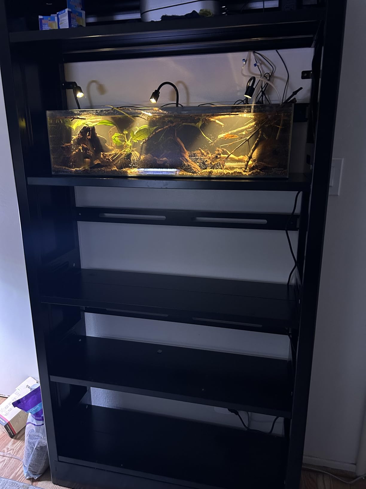 Heavy Duty Metal Bookshelf, 71