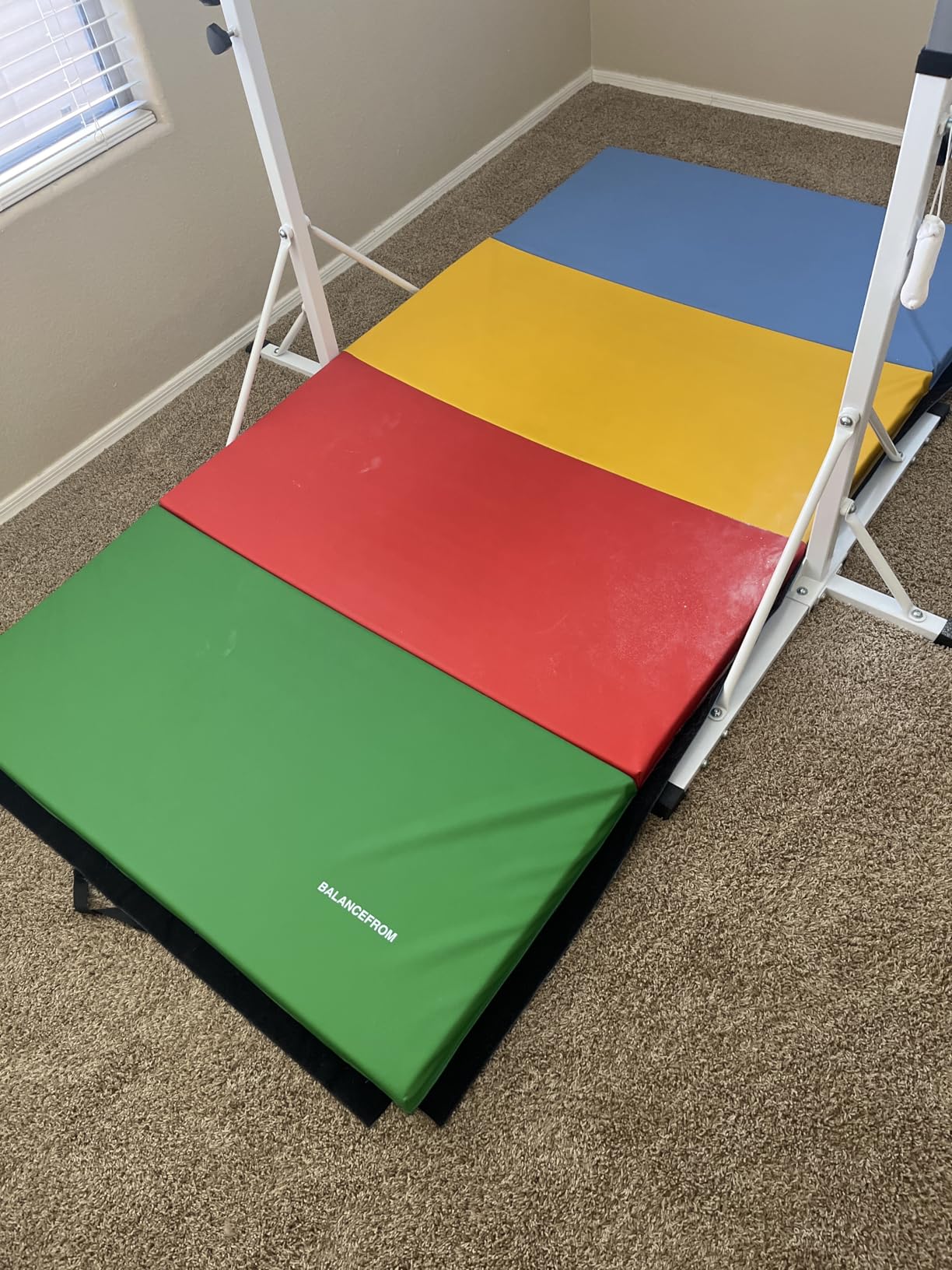 Fitvids Folding Exercise Gymnastics Mat 4'x8'x2