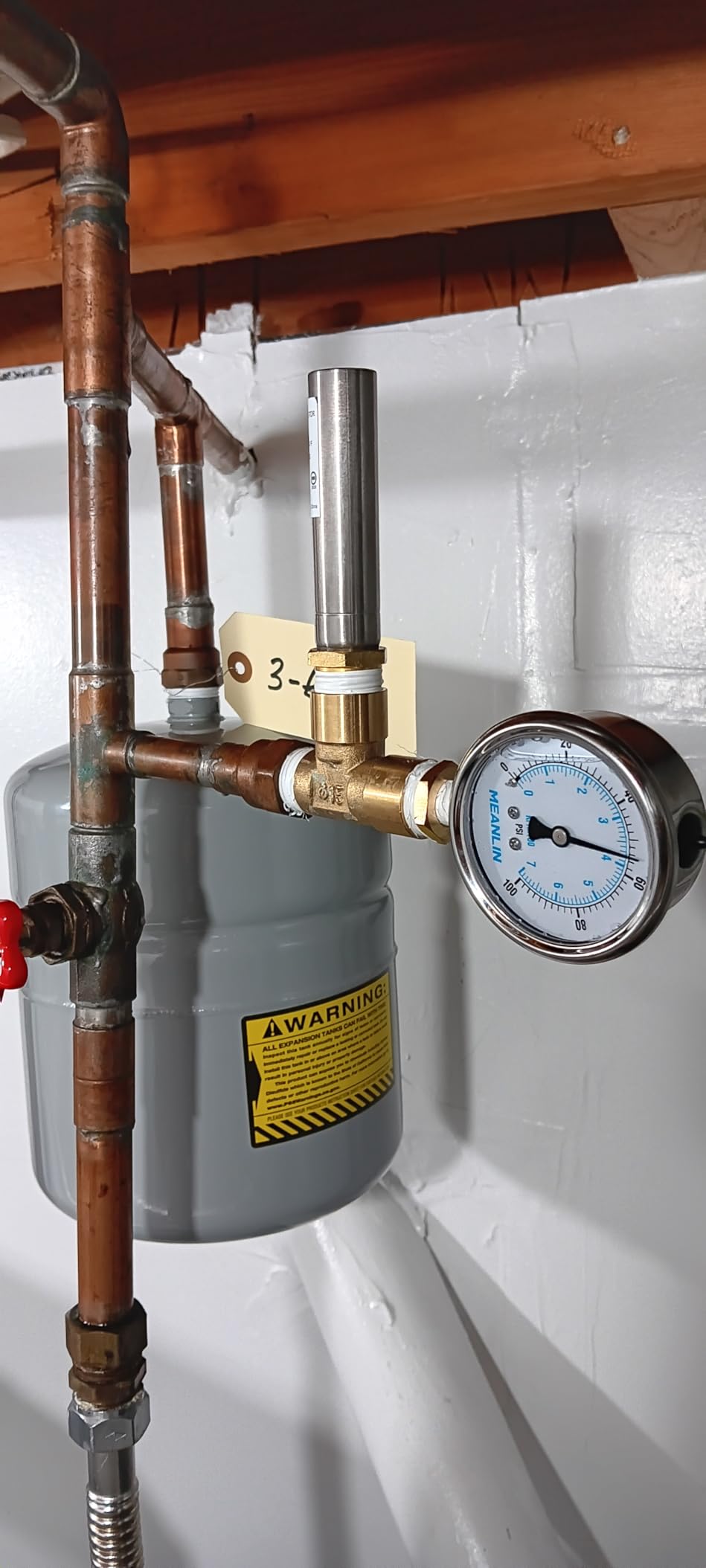 Neo-Pure 2.1 Gal Thermal Expansion Tank - 3/4