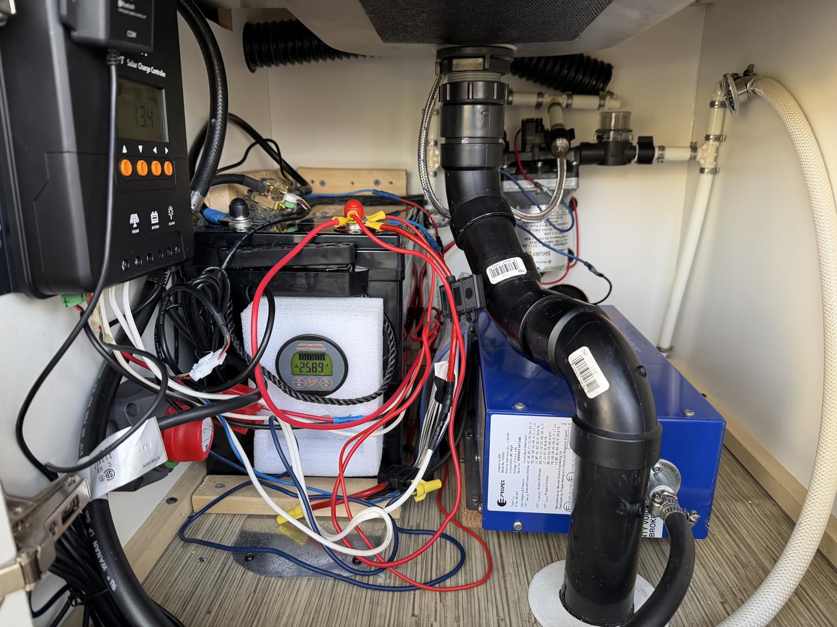 12V 600Ah LiFePO4 Lithium Battery Built-in 200A BMS | 15000+ Deep Cycle 7200Wh Low Temp Protection IP65 Waterproof for Marine, RV, Solar System, Off Grid, Home Energy Storage customer photo 1
