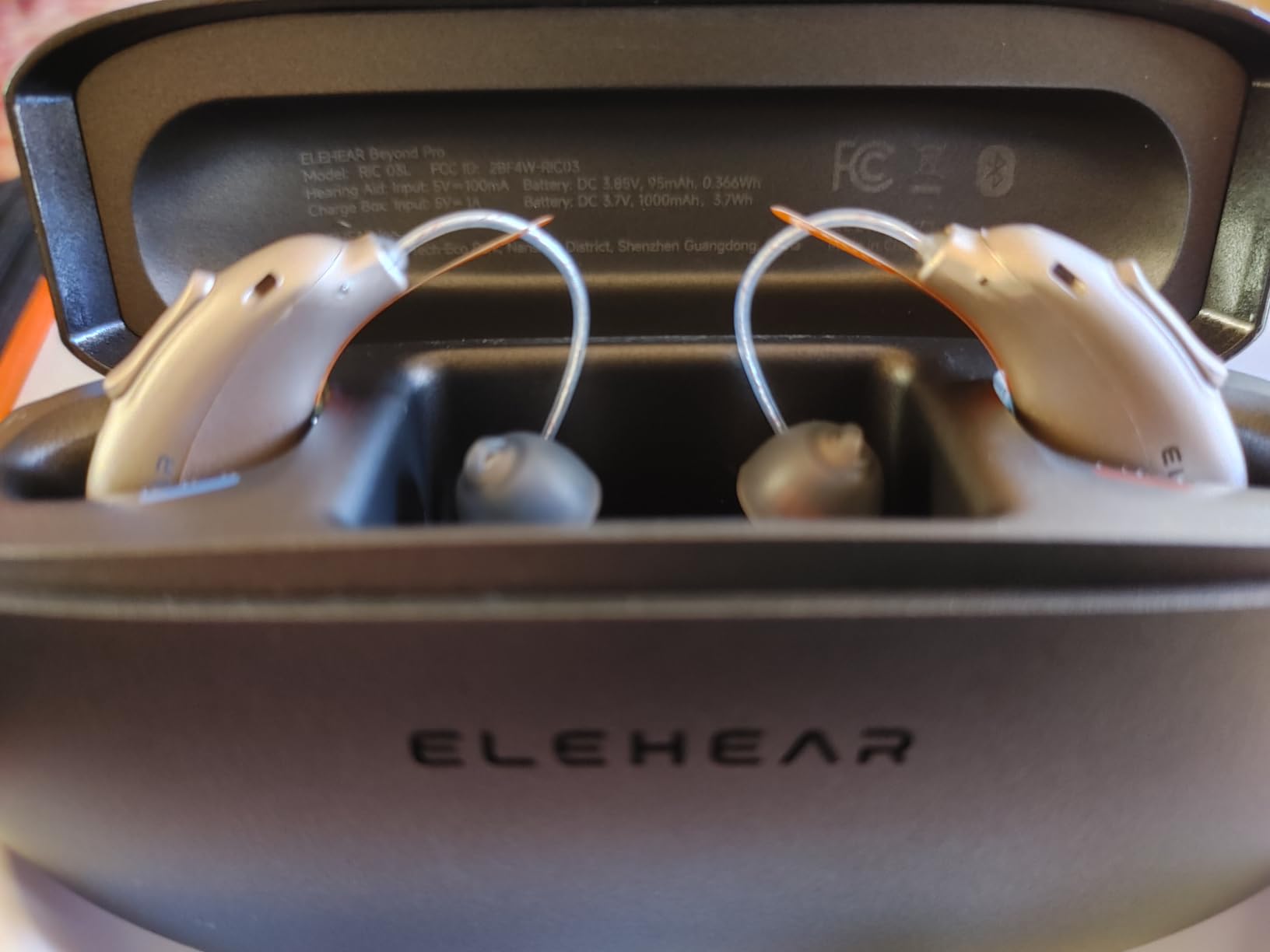 ELEHEAR-Beyond Pro Bluetooth Hearing Aids for Seniors, 30% Clearer Speech | OTC Hearing Aids, Premium Sound Algorithm with VocClear 2.0, Bluetooth 5.3 & Smart App, Fast Charge, Real-Time AI Translation customer photo 2