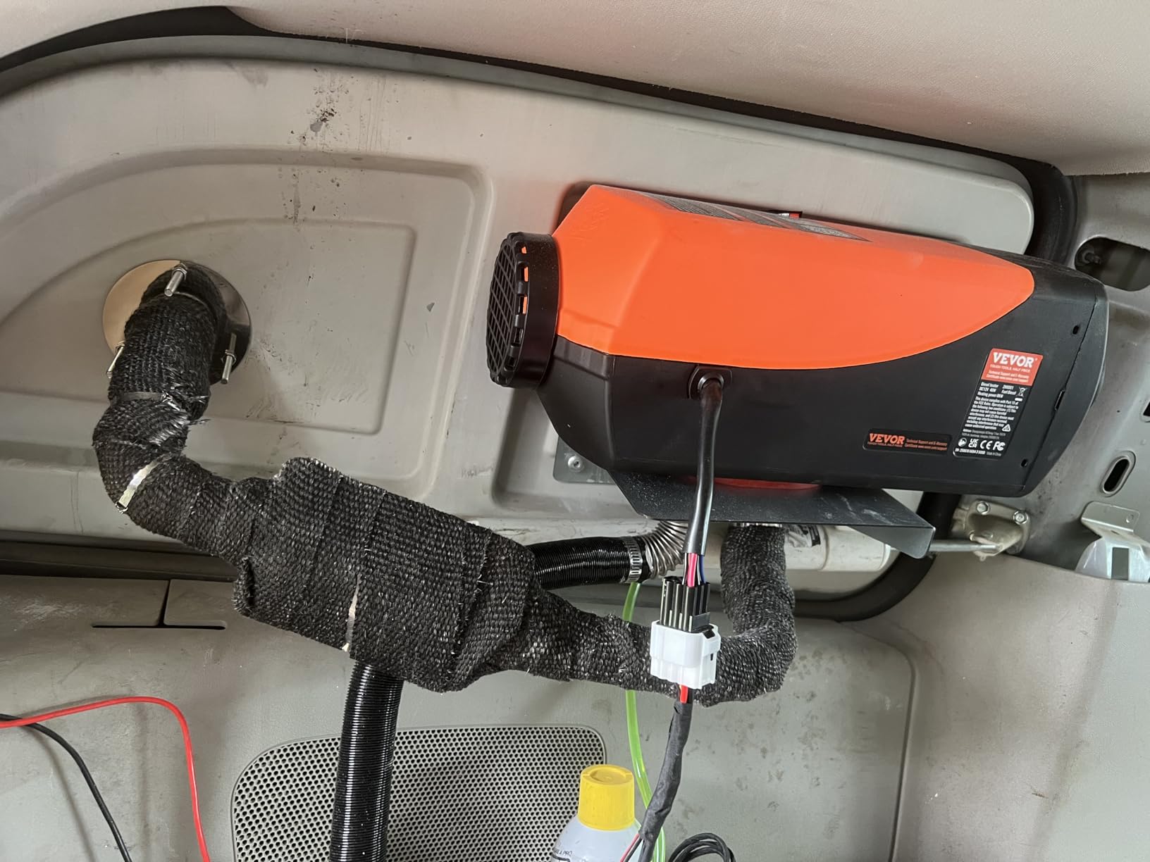 VEVOR 8KW Diesel Heater, DC12-24V, Fast Heating Diesel Air Heater, with Remote Control and Color Digital Display, 10L Fuel Tank, Low Noise, Voice Announcement, for RV, Truck, Boat and Trailer customer photo 2