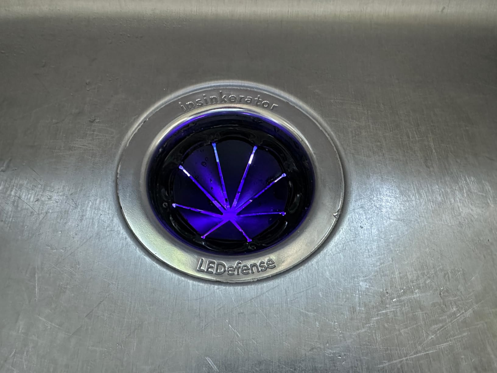 INSINKERATOR Evolution 1.0HP LED Garbage Disposal, Advanced Series Continuous Feed Food Waste Disposer with Antimicrobial LED Accessory Garbage Disposal Flange customer photo 1