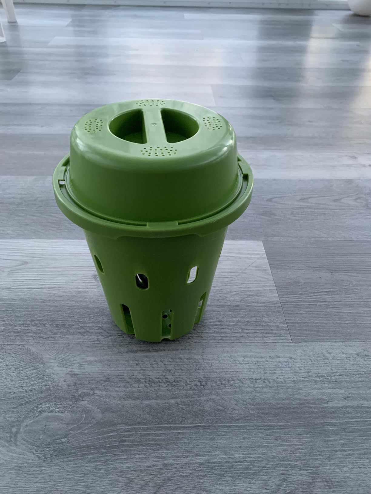 Compost Bin Outdoor 45 Gallon, Dual Separate Chamber Composter | 360 Rotating Garden Compost Tumbler for Fast Composting, Easy Assemble Compost bin for Outside, Backyard, and Yard customer photo 2