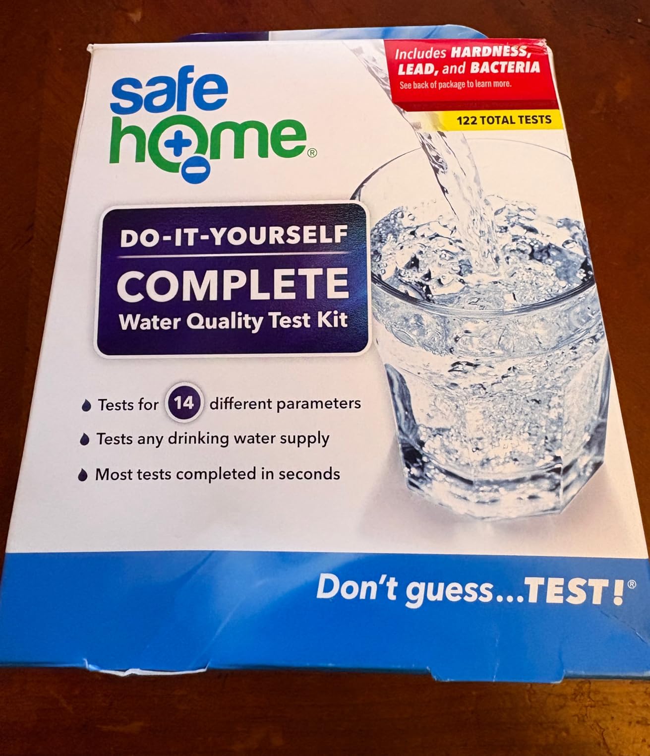 Safe Home Complete Drinking Water Test Kit - DIY Screening for 14 Parameters + Optional Testing at Our EPA-Certified Lab for up to 48 Parameters - Made in the USA customer photo 1