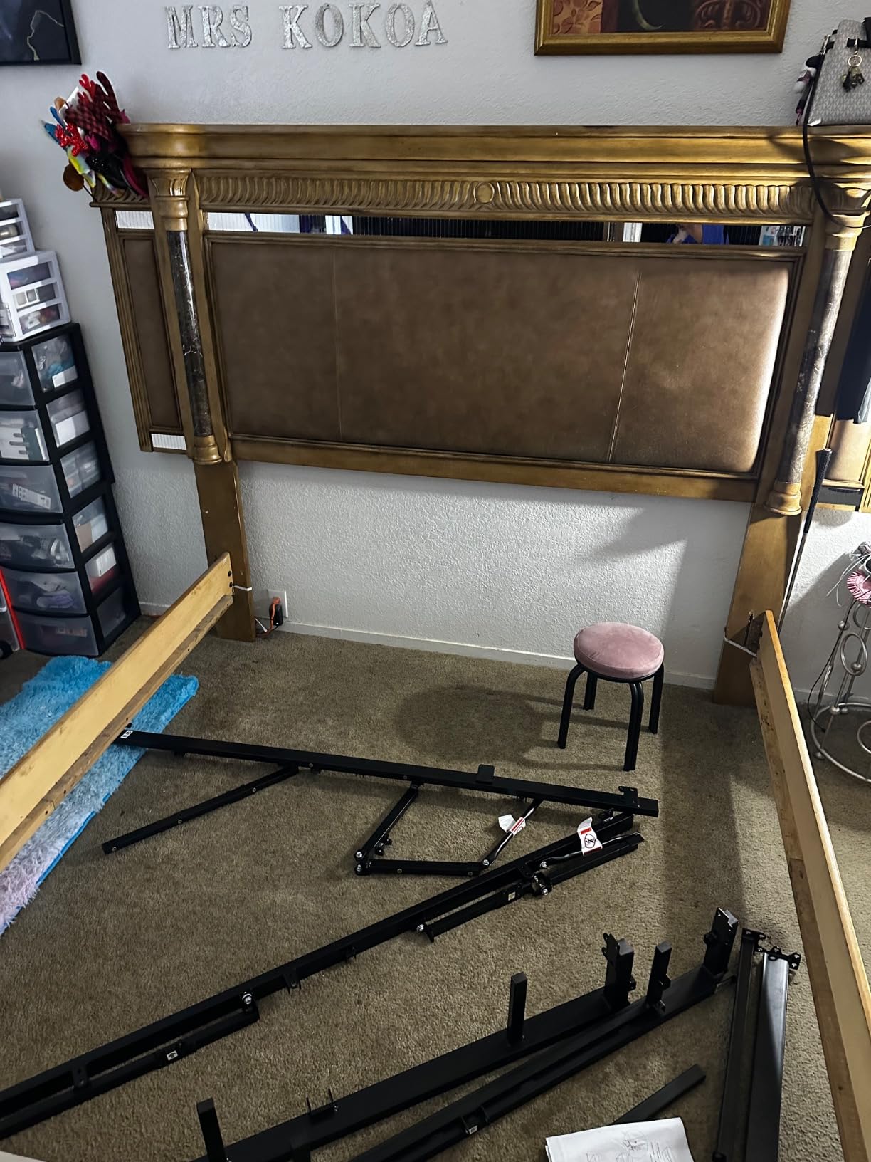 Mixcous King Adjustable Bed Frame with Zero Gravity Heavy Duty 750 lbs - Wireless Remote, Anti-Snore & Head/Foot Incline, Quiet Motor customer photo 1