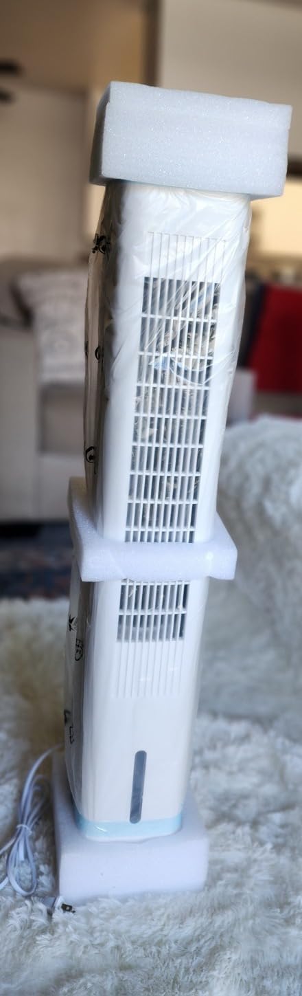 3600CFM Swamp Cooler Air Conditioner, 12Gal Dual Tank, 120 Degree Oscillation for 1000Sq.ft Cooling Evaporative Air Cooler w/ 3Modes&3Speeds, Timer, Windowless Portable Air Conditioner for Bedroom customer photo 2