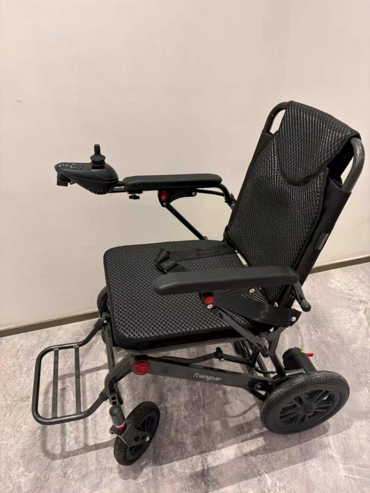 New Upgrade Electric Wheelchair for Adults, 38LBS Lightweight Foldable Motorized Wheelchair with 18+ Miles Long Travel Range, 500W Power, 350 LBS Weight Capacity, Airline Approved for Seniors customer photo 2