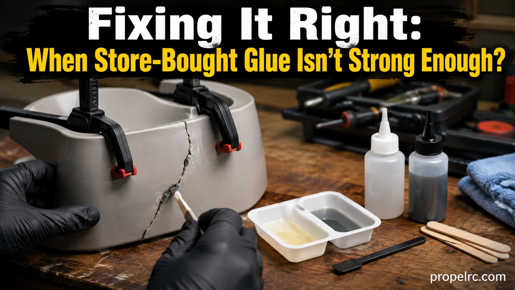 Fixing It Right: When Store-Bought Glue Isn’t Strong Enough