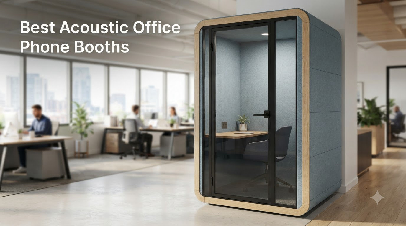 8 Best Acoustic Office Phone Booths (August 2026)