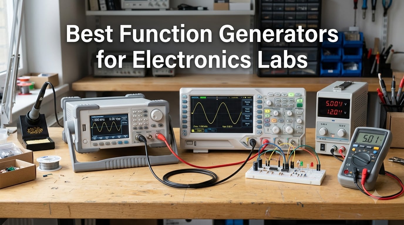 8 Best Function Generators for Electronics Labs (August 2026)