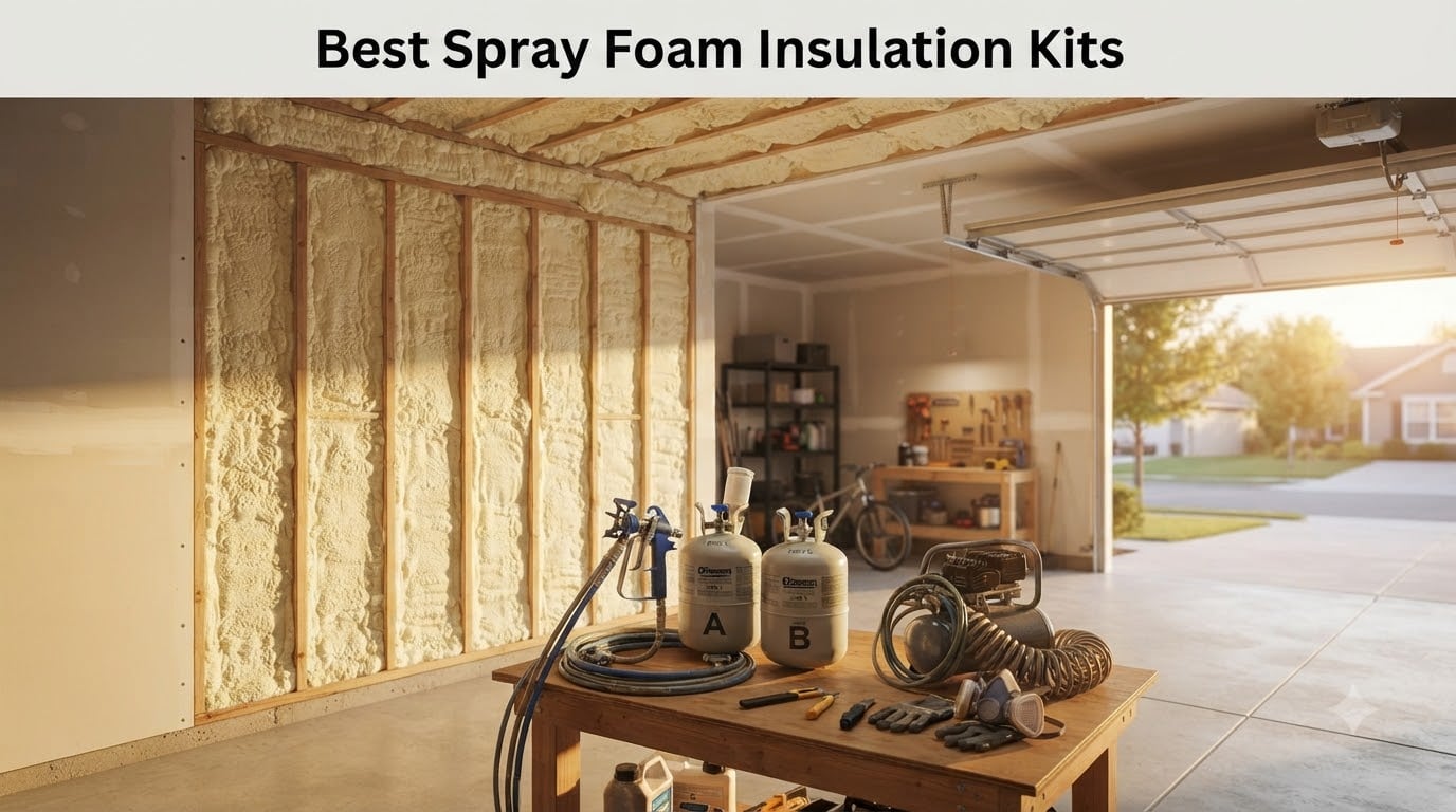 8 Best Spray Foam Insulation Kits (August 2026)