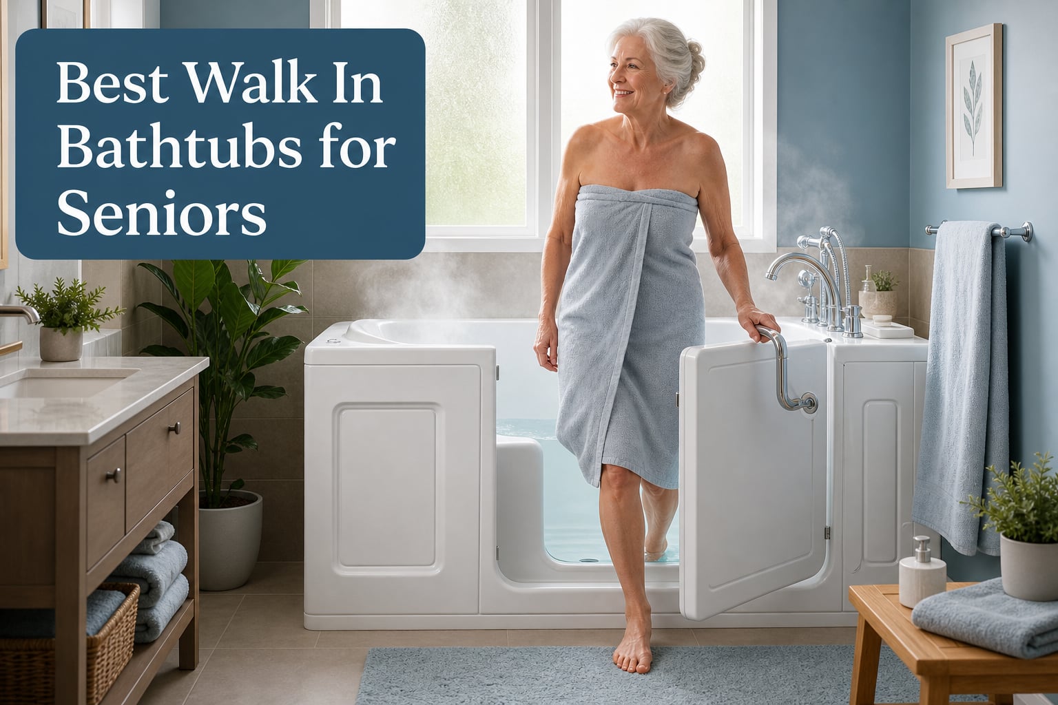 10 Best Walk In Bathtubs for Seniors (August 2026)