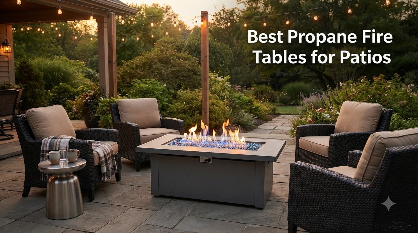 12 Best Propane Fire Tables for Patios (September 2026)