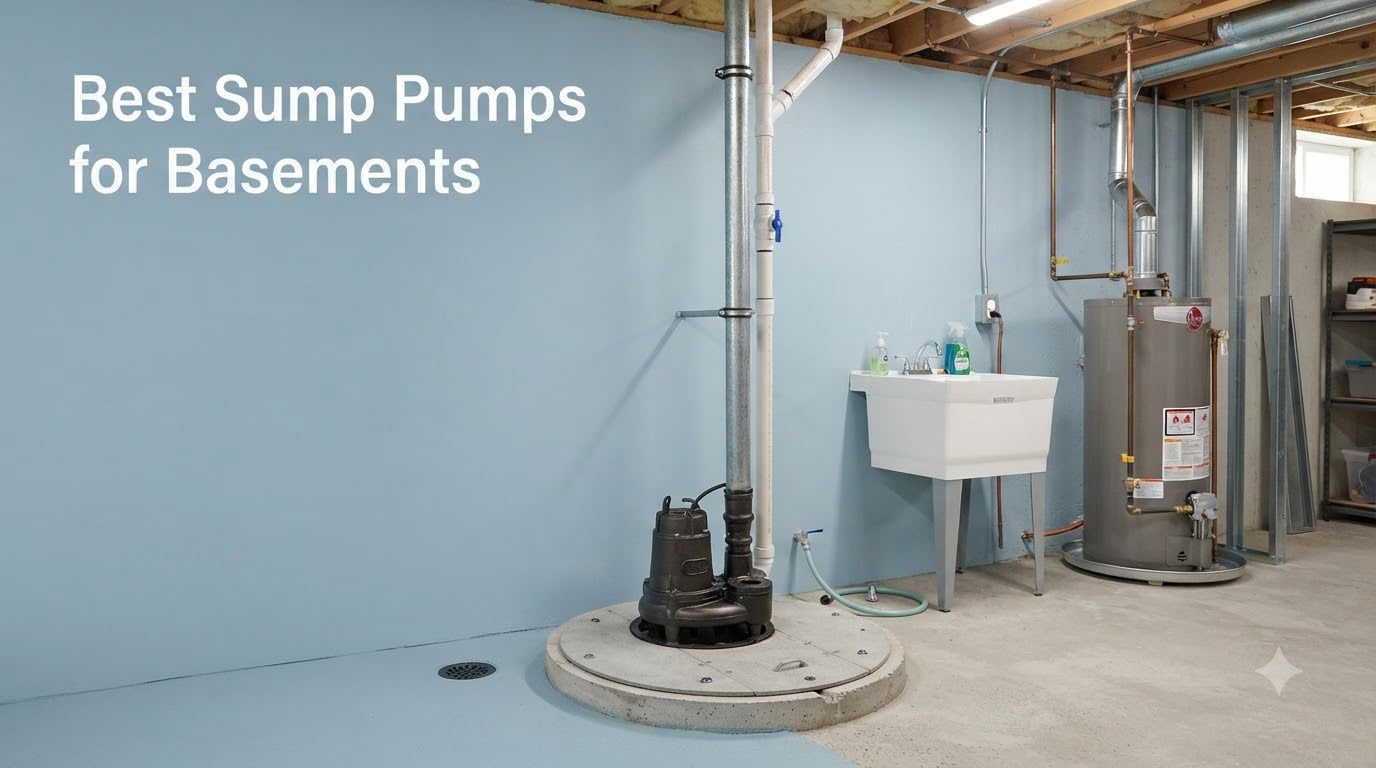 8 Best Sump Pumps for Basements (August 2026)