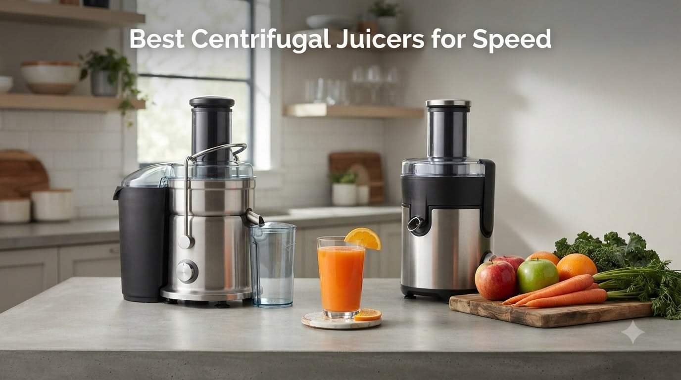 10 Best Centrifugal Juicers for Speed (August 2026)