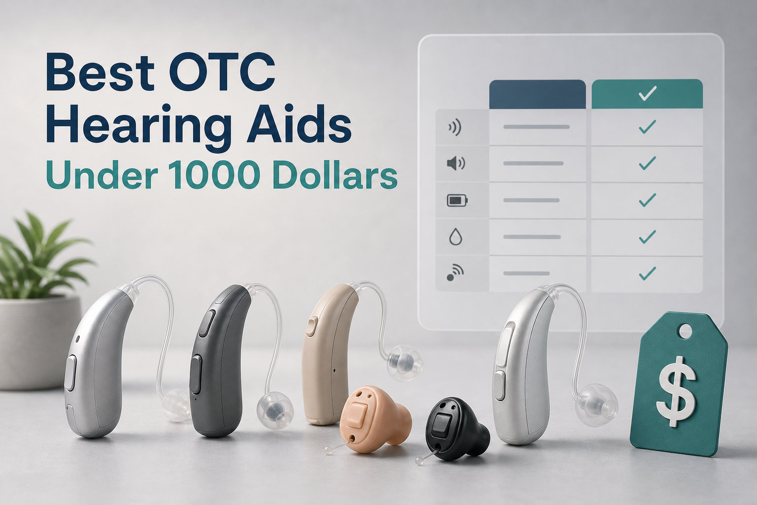 7 Best OTC Hearing Aids Under $1000 (August 2026)