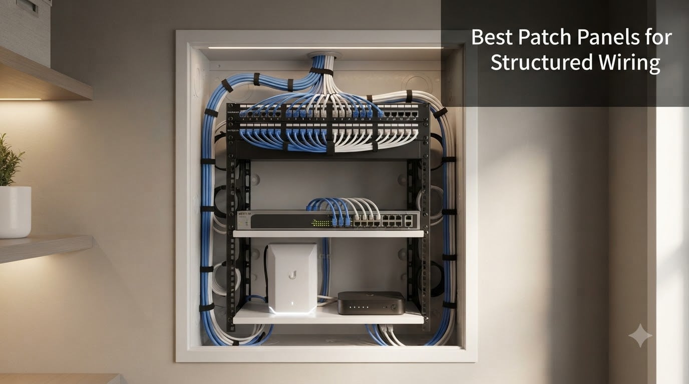 8 Best Patch Panels for Structured Wiring August 2026
