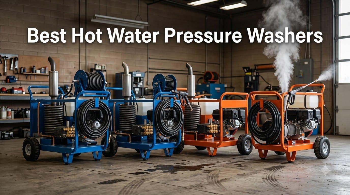 8 Best Hot Water Pressure Washers (August 2026)
