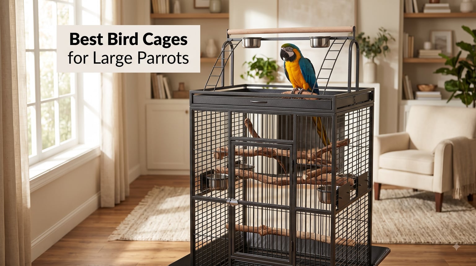 12 Best Bird Cages for Large Parrots (August 2026)