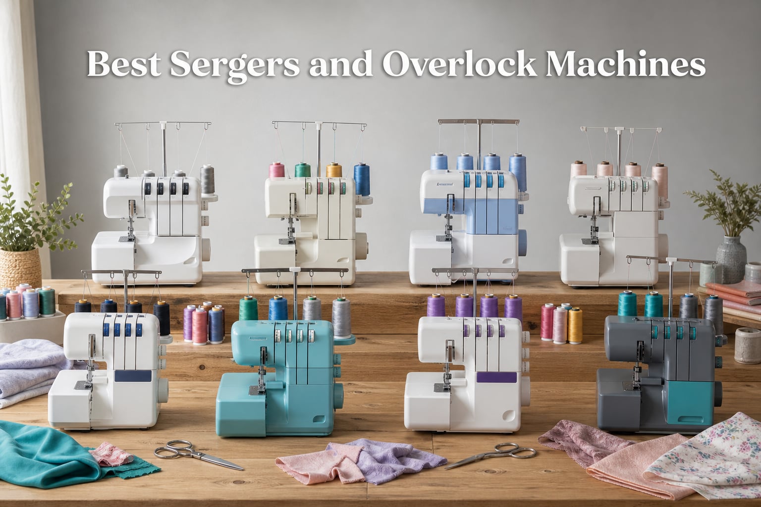 8 Best Sergers and Overlock Machines (August 2026)