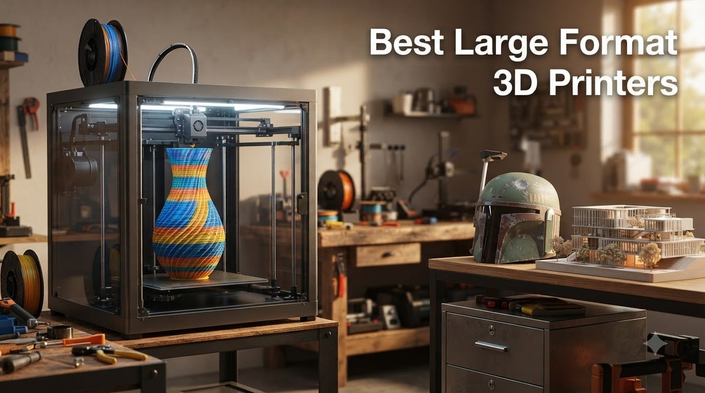 10 Best Large Format 3D Printers (August 2026)
