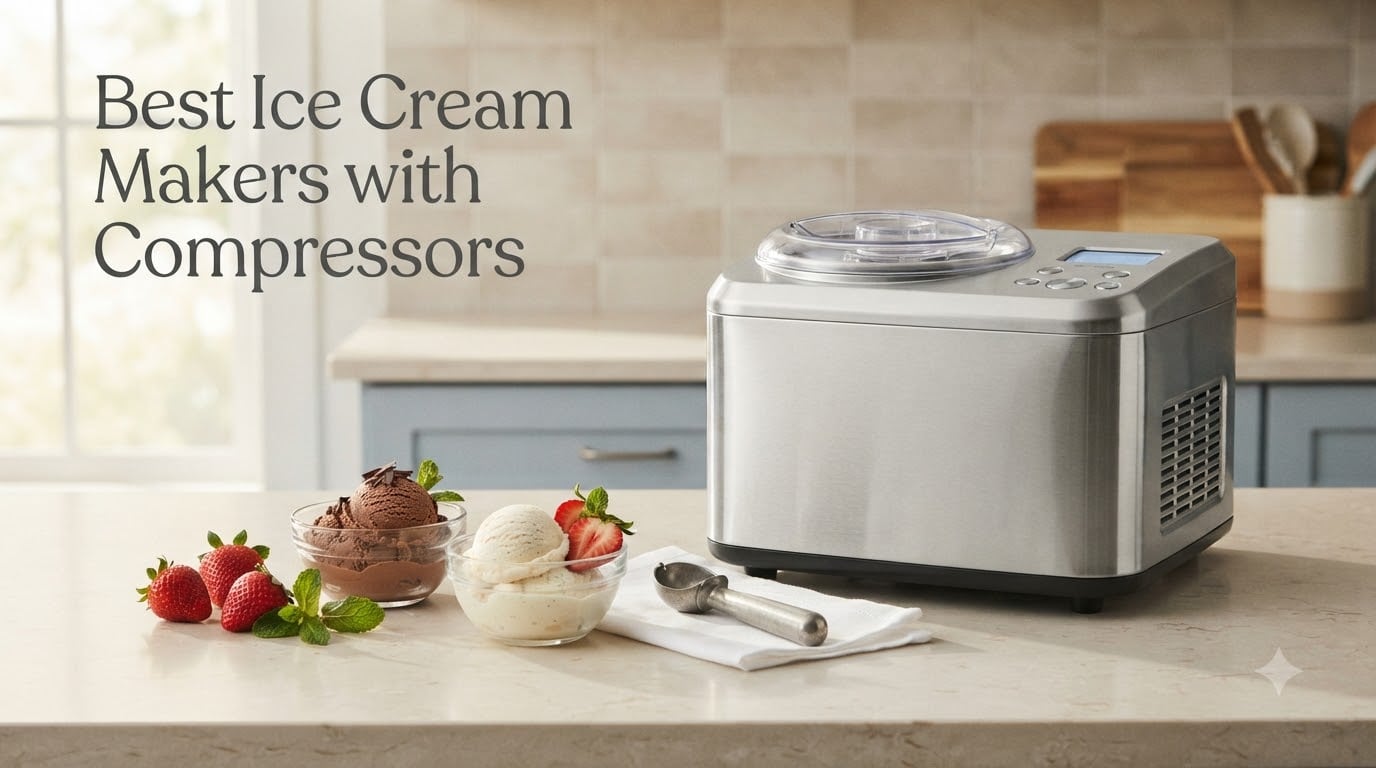 10 Best Ice Cream Makers with Compressors (September 2026)