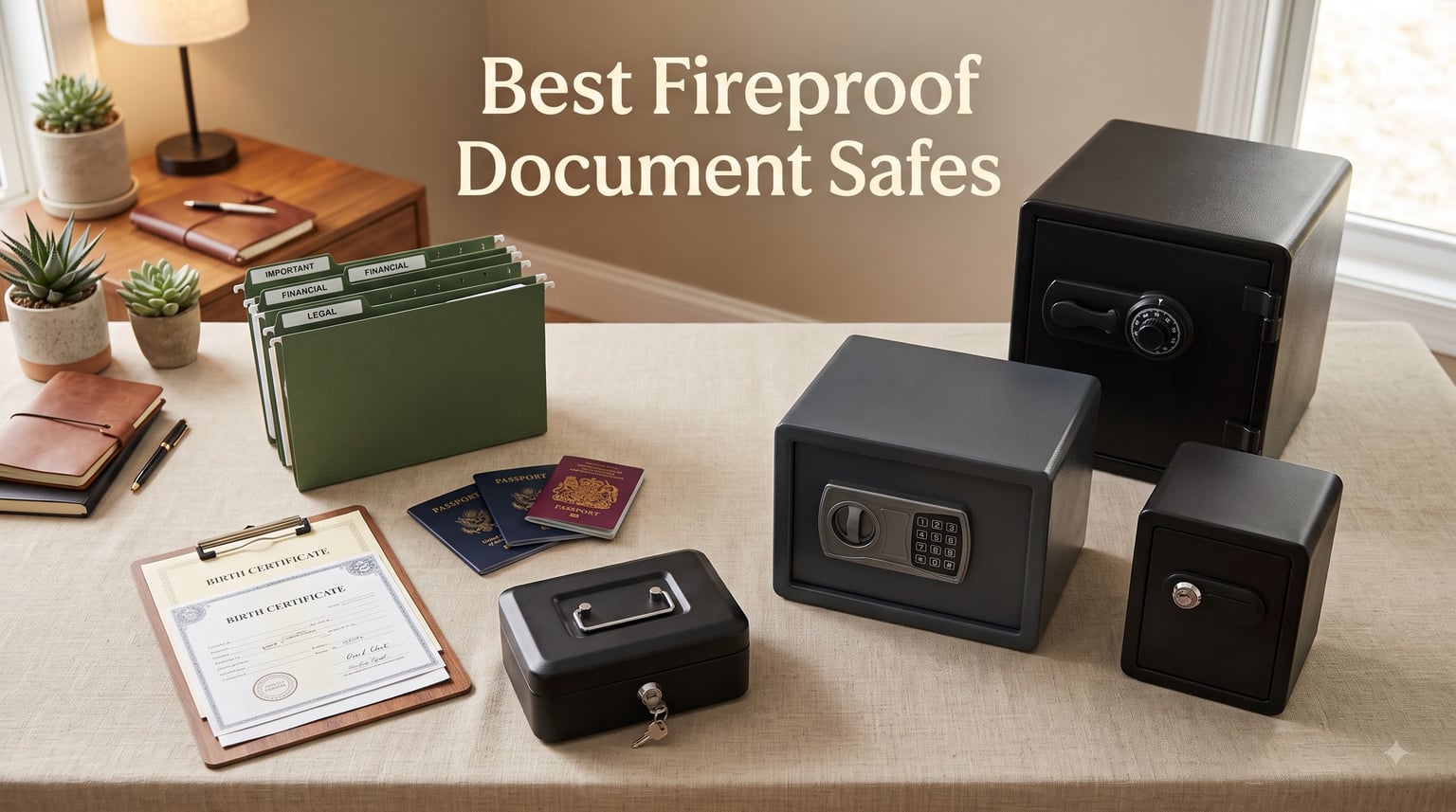 8 Best Fireproof Document Safes (August 2026)