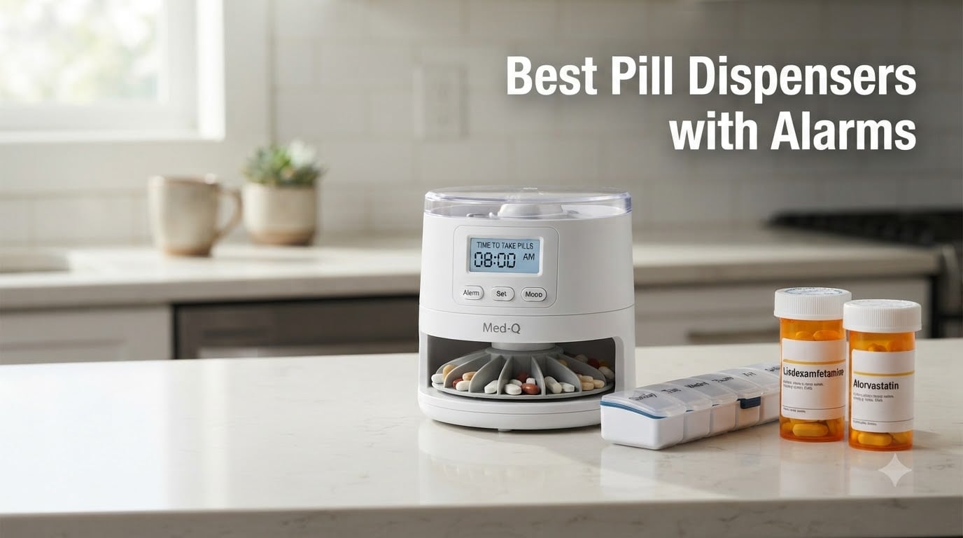 10 Best Pill Dispensers with Alarms (August 2026)
