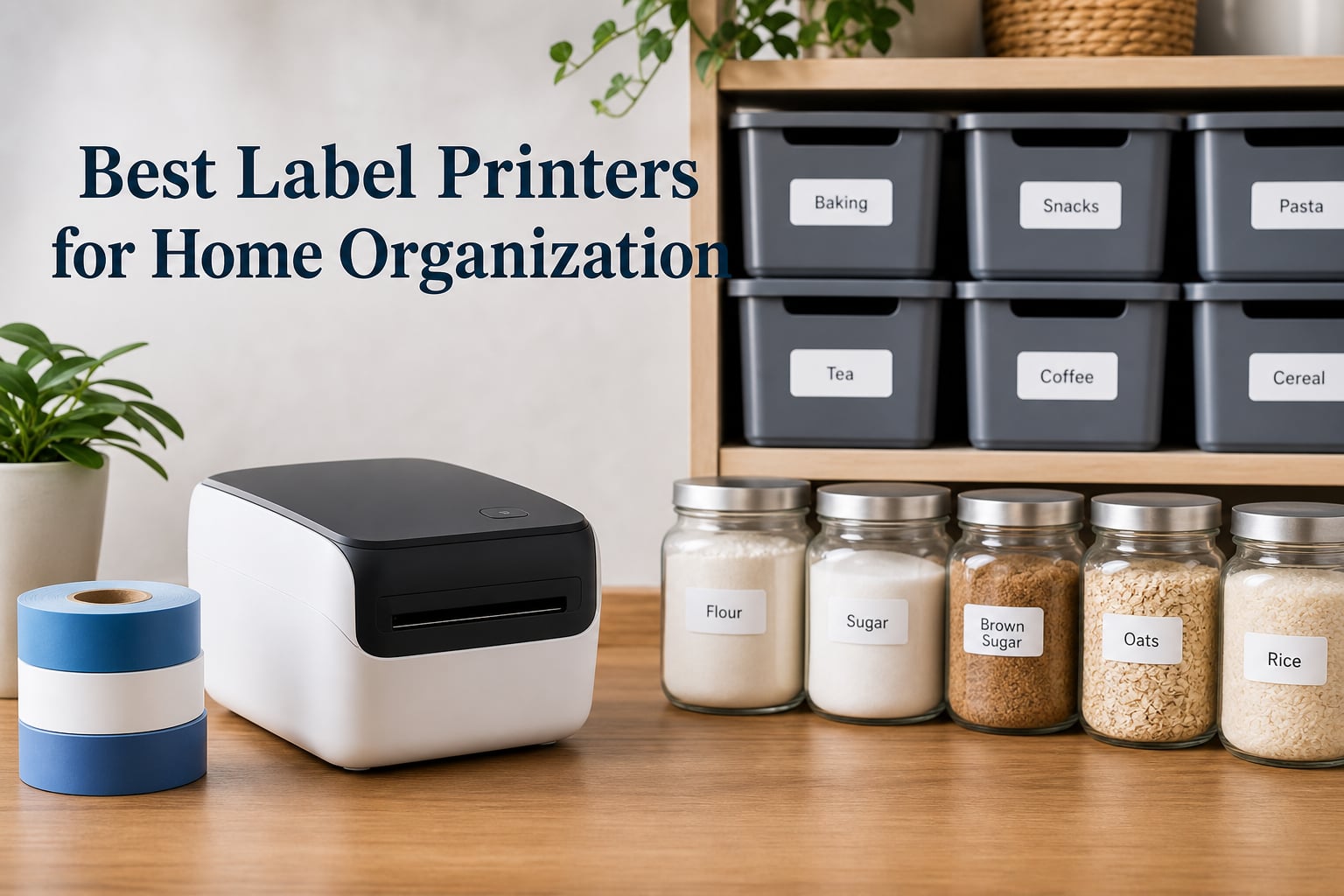 8 Best Label Printers for Home Organization (August 2026)