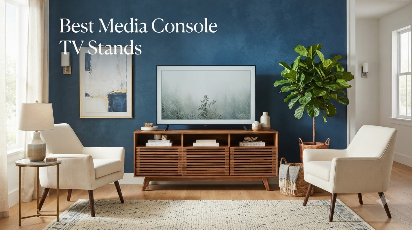 8 Best Media Console TV Stands (August 2026)