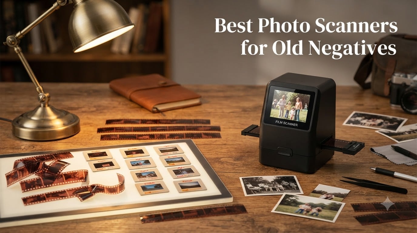 8 Best Photo Scanners for Old Negatives (August 2026)