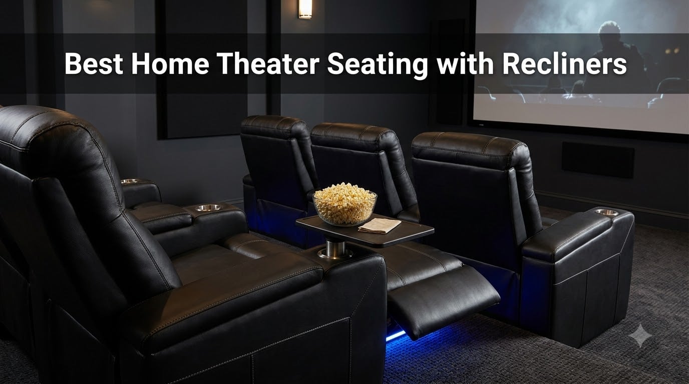 12 Best Home Theater Seating with Recliners (August 2026)