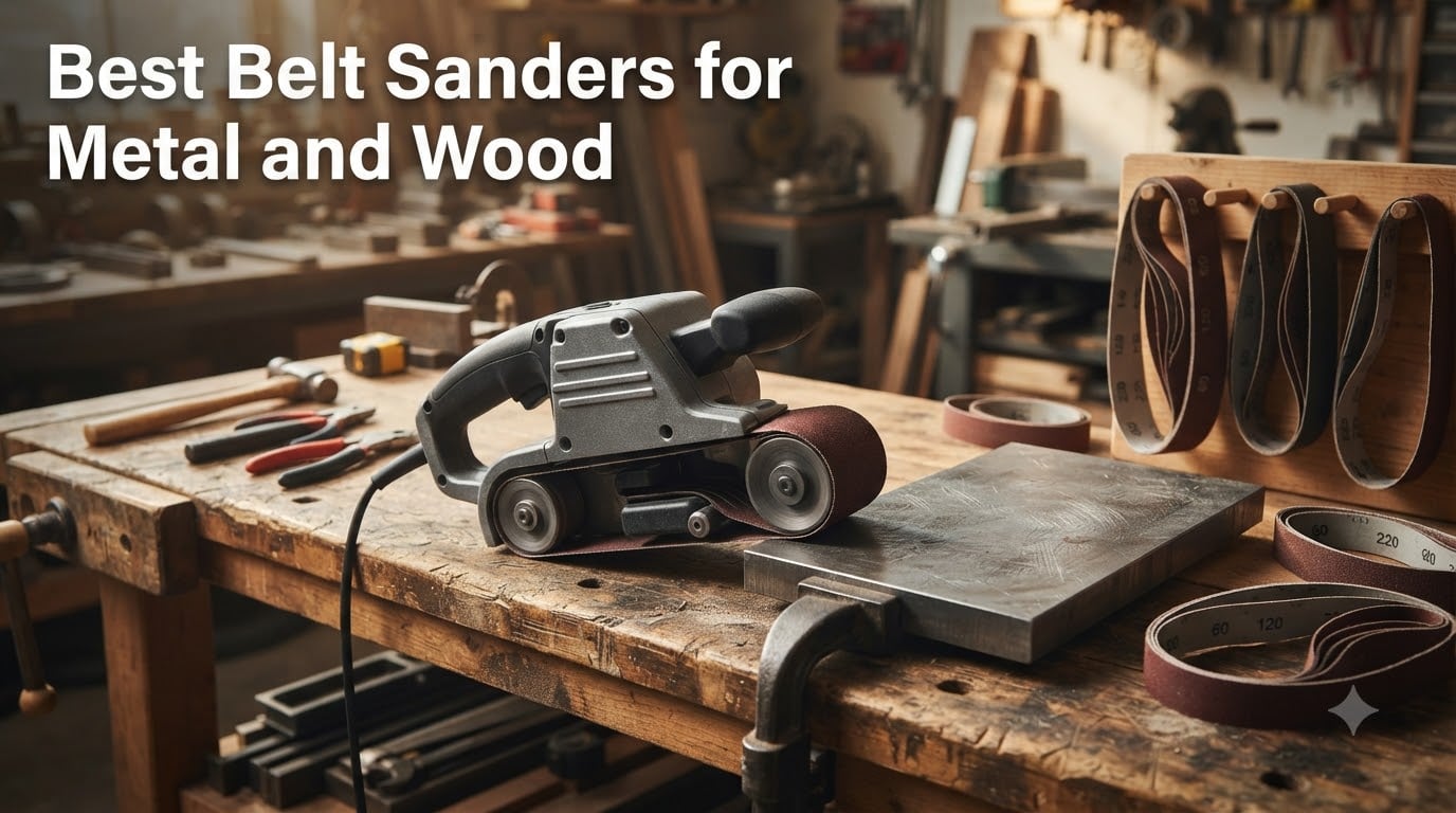 10 Best belt sanders metal wood (August 2026)
