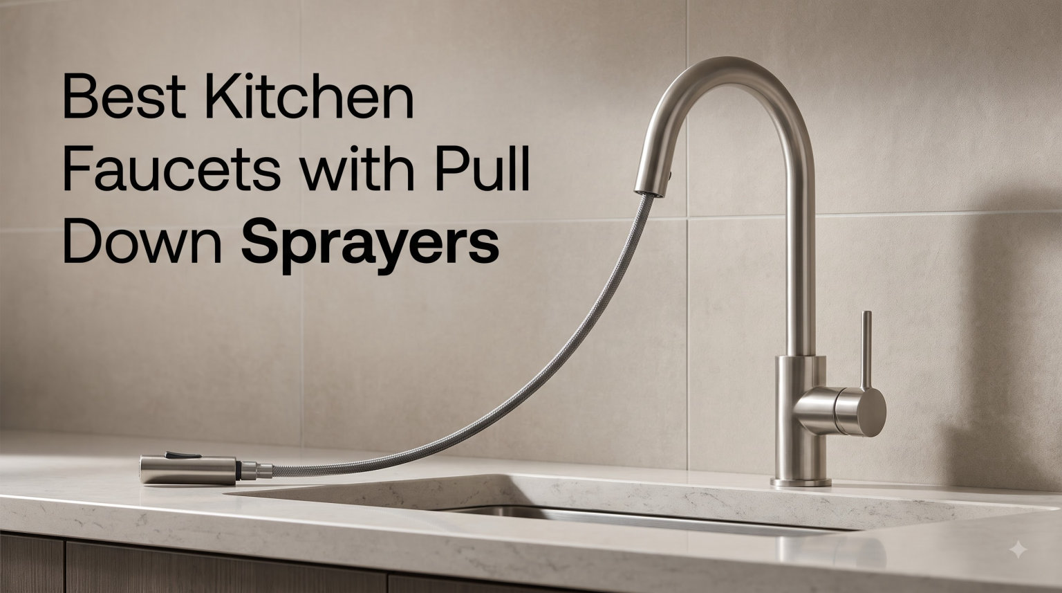 8 Best Kitchen Faucets with Pull Down Sprayers (September 2026)