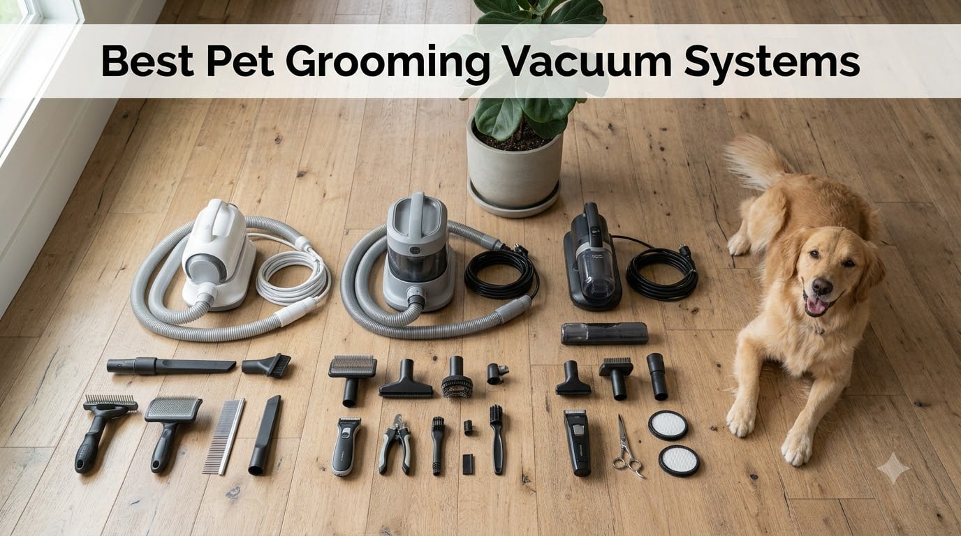 8 Best Pet Grooming Vacuum Systems (August 2026)