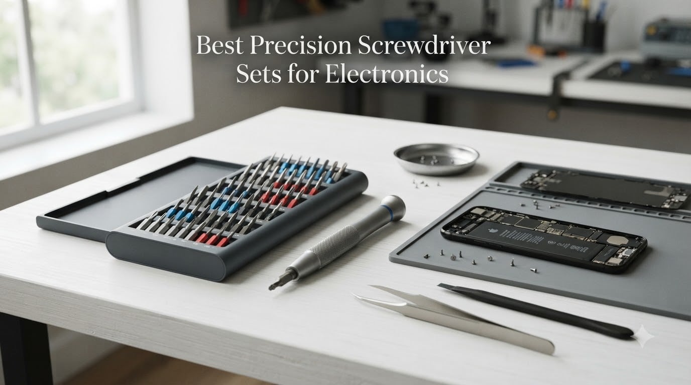8 Best Precision Screwdriver Sets for Electronics (August 2026)