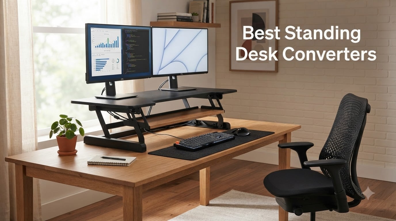 8 Best Standing Desk Converters (August 2026)