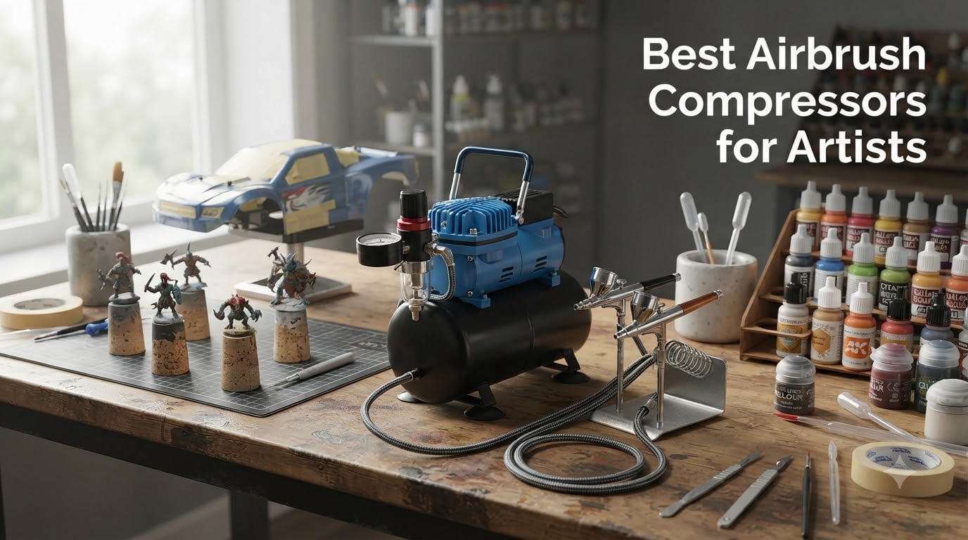 8 Best Airbrush Compressors (August 2026)