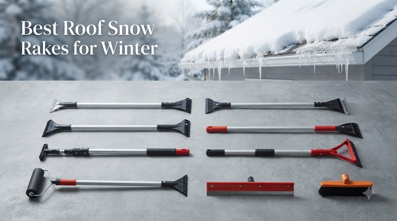 8 Best Roof Snow Rakes for Winter (August 2026)