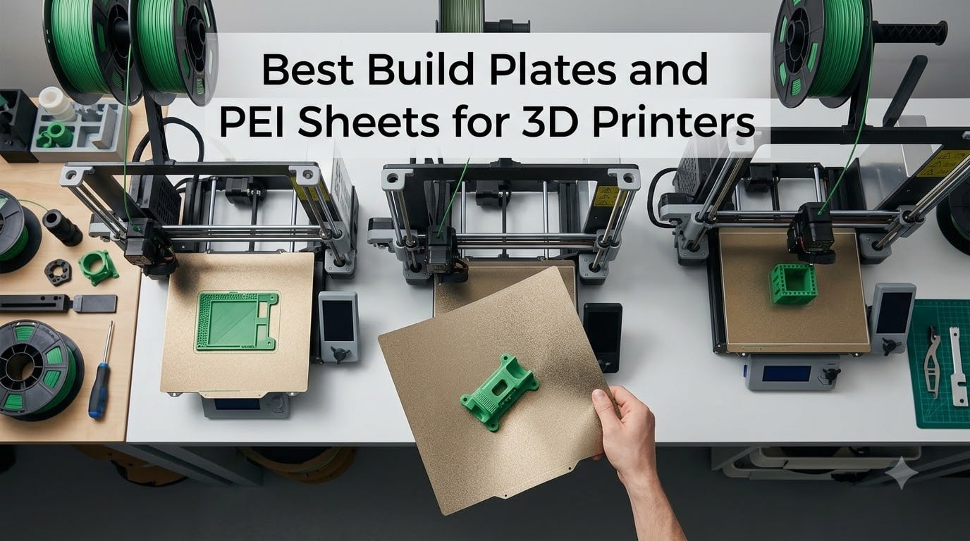 10 Best Build Plates and PEI Sheets for 3D Printers (August 2026)