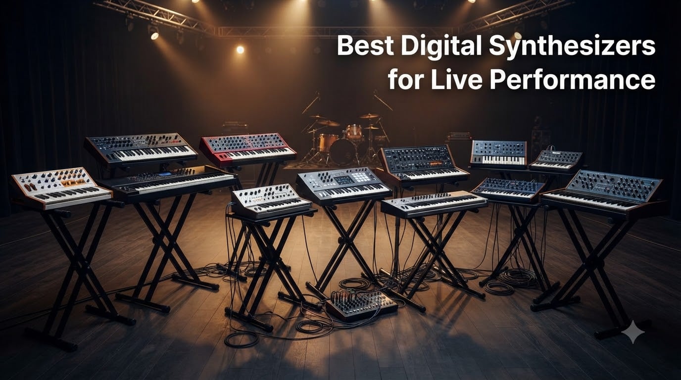 10 Best Digital Synthesizers for Live Performance (September 2026)