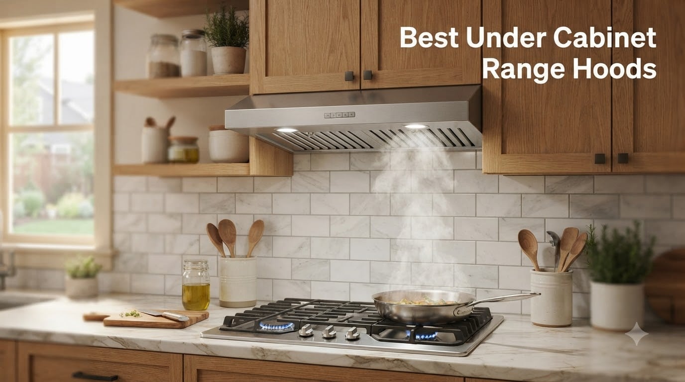 8 Best Under Cabinet Range Hoods (September 2026)
